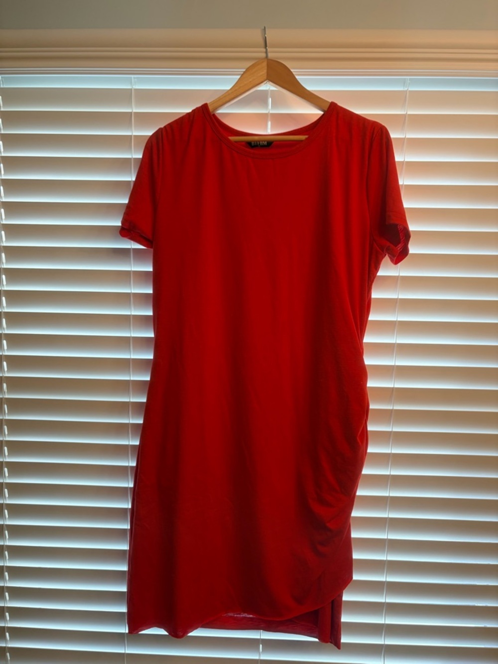 BTFBM Bright Red Tee Dress